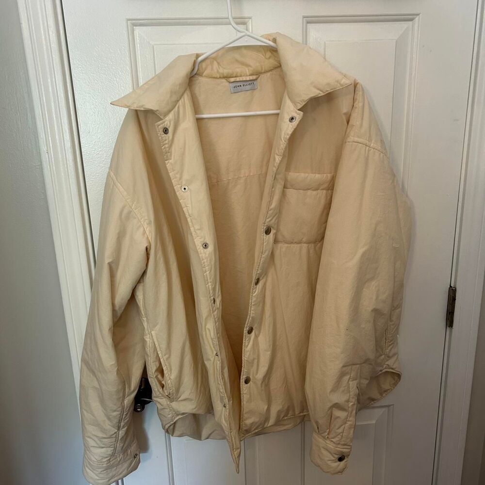 John-elliott Women's Cream and Tan Jacket